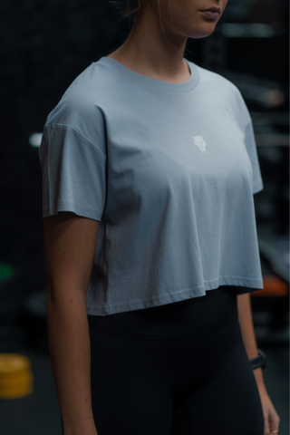 Phys Dept Crop Pastel Blue
