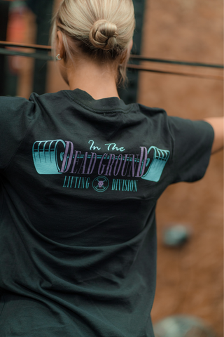Female Lifting Division Oversized Tee Black