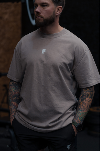 Phys Dept Oversized Tee Pastel Blue