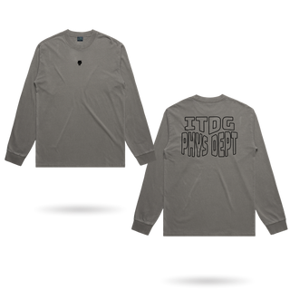 Phys Dept SweatTee Grey