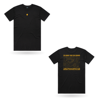 Explore Alt Tee Black & Yellow