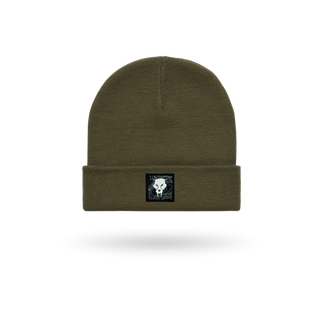 Explore Worker Cuff Beanie Hat Olive