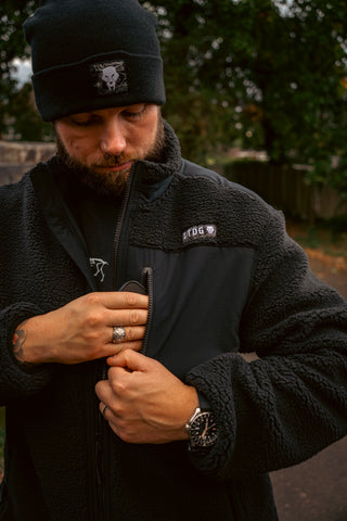 Explore Sherpa Fleece Black