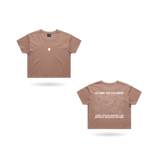 Explore Topo Crop Top