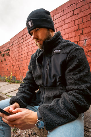 Explore Sherpa Fleece Black