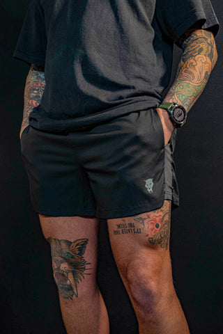 Black Combi Performance Shorts