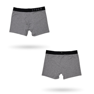Slow is Smooth Boxers Heathered Grey