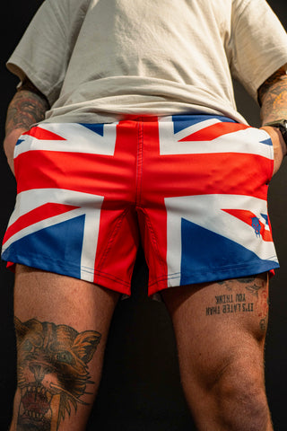 Union Jack Datum Shorts