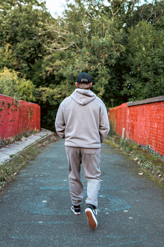 Explore Washed Trackie Washed Grey Joggers