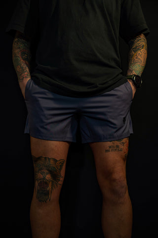 BDW Wolf Grey Datum Shorts