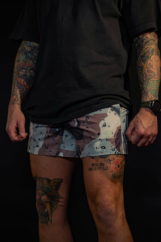 Choc Chip Camo Datum Shorts