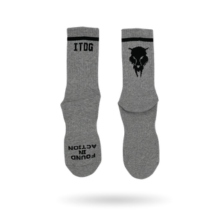 BDW Phyz Socks Grey Marl
