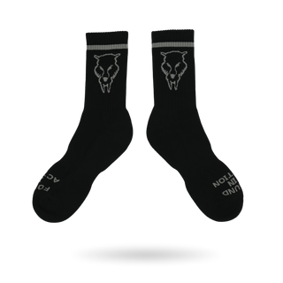 Dual Sabre Socks Black