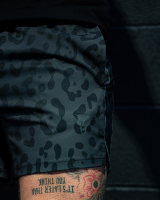 Black Jaguar Datum Shorts