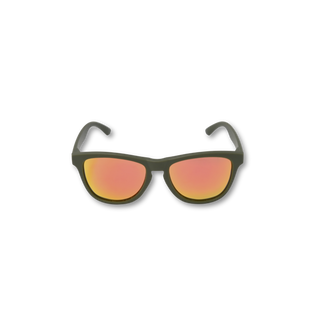 Green Orange Wayfarer Sunglasses