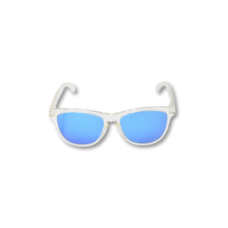 Transparent Blue Wayfarer Sunglasses