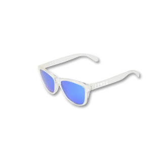 Transparent Blue Wayfarer Sunglasses