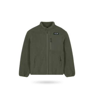 Explore Sherpa Fleece Khaki Green