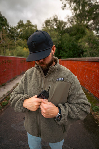 Explore Sherpa Fleece Khaki Green