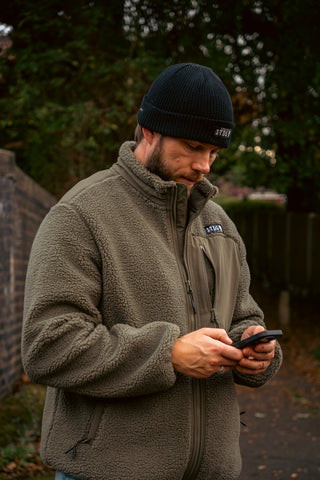 Explore Sherpa Fleece Khaki Green