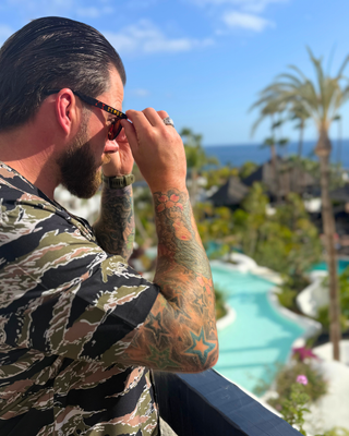 Tortoiseshell Wayfarer Sunglasses