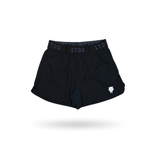 Female Datum Shorts BDW Black