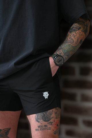 BDW Black Short Shorts