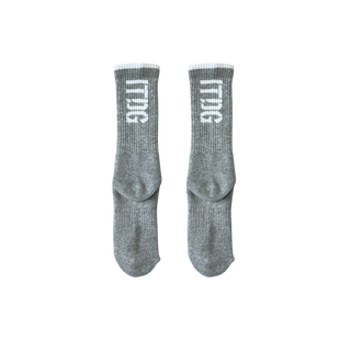 BDW Grey Marl Phyz socks