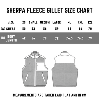 Explore Sherpa Fleece Gillet Black