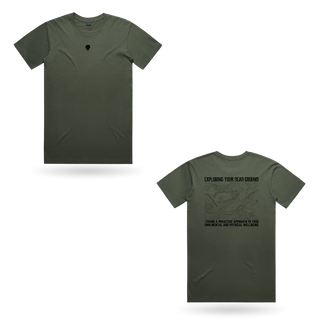 Explore Unisex Tee Khaki