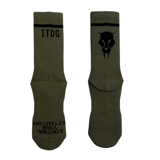 BDW Olive Phyz socks