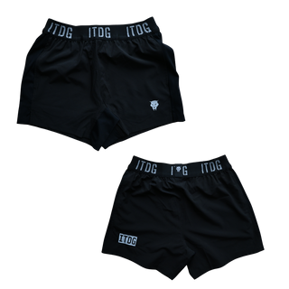 BDW Black Short Shorts