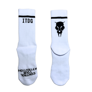 BDW White Phyz socks