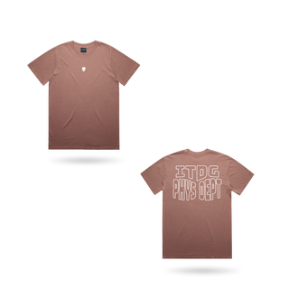 Female Phys Dept Oversized Tee Rose