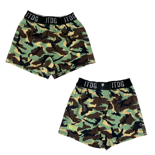 Tropic Camo Short Shorts