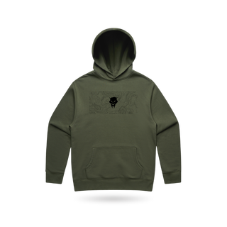 Topo Hoodie Khaki Green