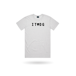 The General Tee Heather White Grey