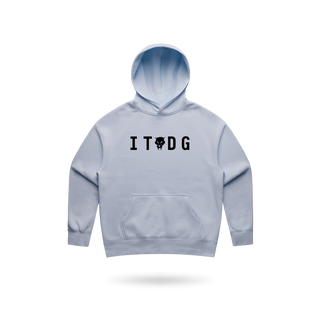 The General Female Hoodie Dusty Blue