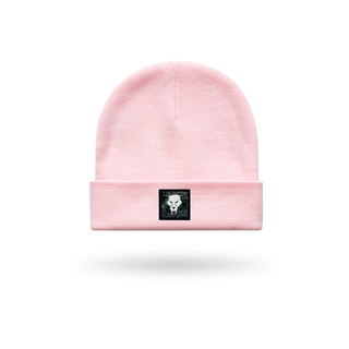 Explore Worker Cuff Beanie Hat Candy Pink