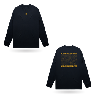 Explore Long Sleeve Tee Navy
