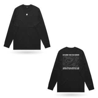Explore Long Sleeve Tee Black