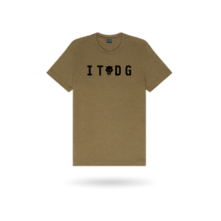 "LT" PHYS Athletic Fit Tee Dark Olive