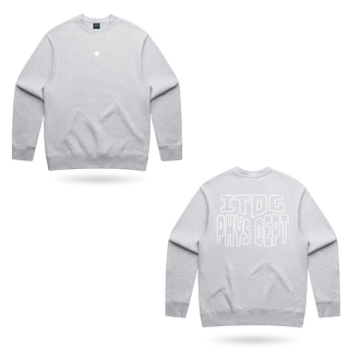 Phys Dept Jumper Light Heather Grey