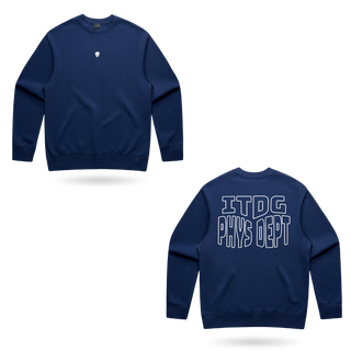 Phys Dept Jumper Blue