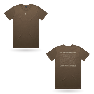 Explore Alt Tee Brown & Stone